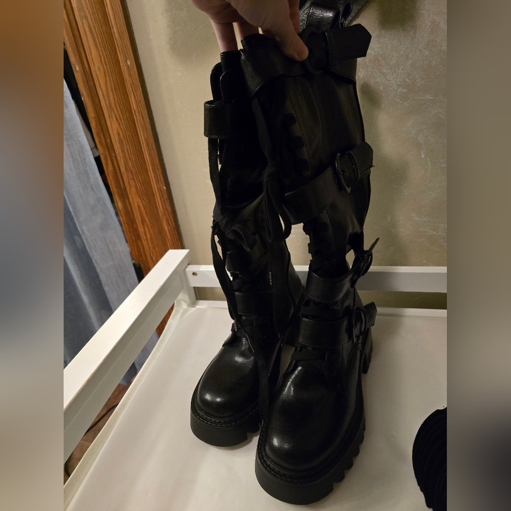 NWOT Killstar x KIHILIST US 10 Lunaclysm Boots - Picture 6 of 15